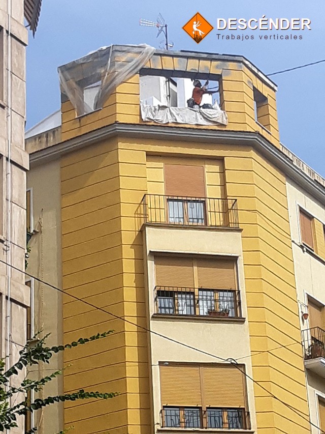 Reparación de jácena