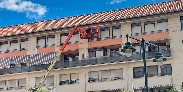 Reparación de cornisas