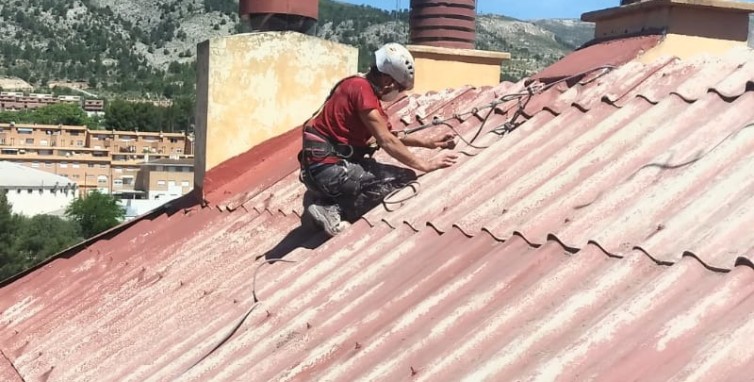Reparación de cubiertas de edificios